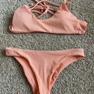 Light pink swim suit
